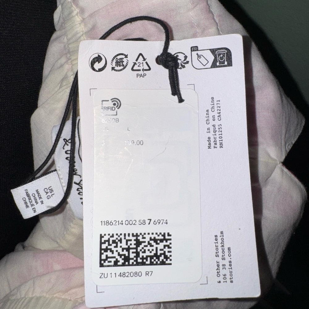 Stockholm Atelier  Pink and Cream Floral Maxi Dress - Picture 5 of 12